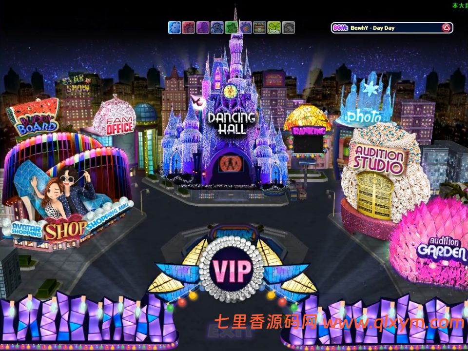 怀旧休闲舞蹈端游【劲舞团12.4月圆越嗨】7月最新整理Win一键服务端+网页商城+GM工具+PC客户端+详细搭建教程-七里香源码网