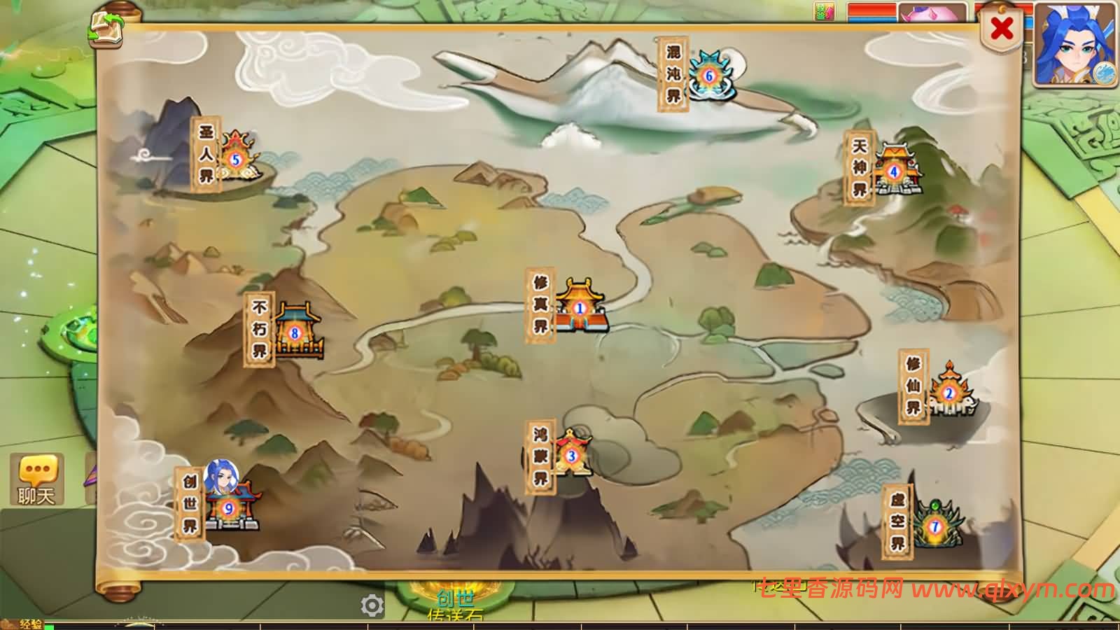 图片[7]-MT3换皮梦幻【创世西游尊享挂机版】最新整理Linux手工服务端+安卓苹果双端+GM后台+详细搭建教程-七里香源码网