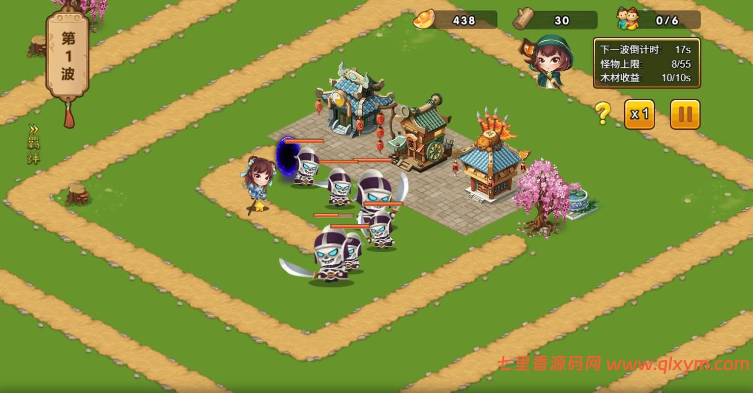 图片[3]-三网H5塔防游戏【幻想英雄梦H5】最新整理Linux手工服务端+Win一键服务端+逆向前端源码+解压即玩+详细搭建教程-七里香源码网