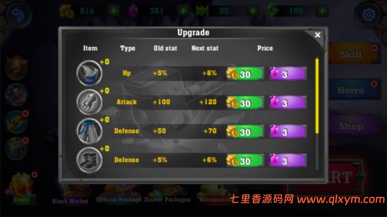 图片[3]-三网H5游戏【火柴人龙拳H5】最新整理Linux手工服务端+Win一键服务端+解压即玩+逆向前端源码+简易安卓客户端+详细搭建教程-七里香源码网